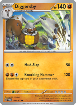 Diggersby - pokemon TCG Card