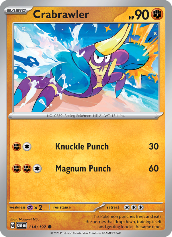 Crabrawler - Pokémon TCG Card