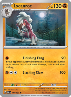 Lycanroc - pokemon TCG Card