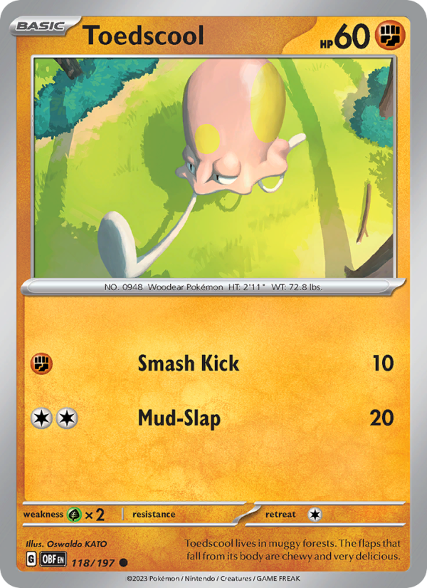 Toedscool - Pokémon TCG Card