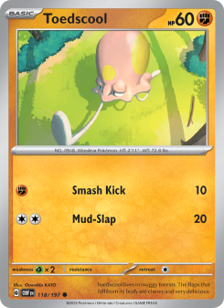 Toedscool - pokemon TCG Card