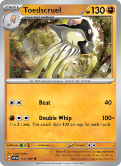 Toedscruel - pokemon TCG Card