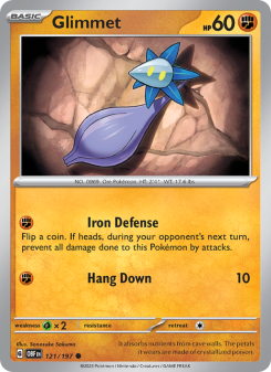 Glimmet - pokemon TCG Card