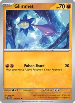 Glimmet - pokemon TCG Card