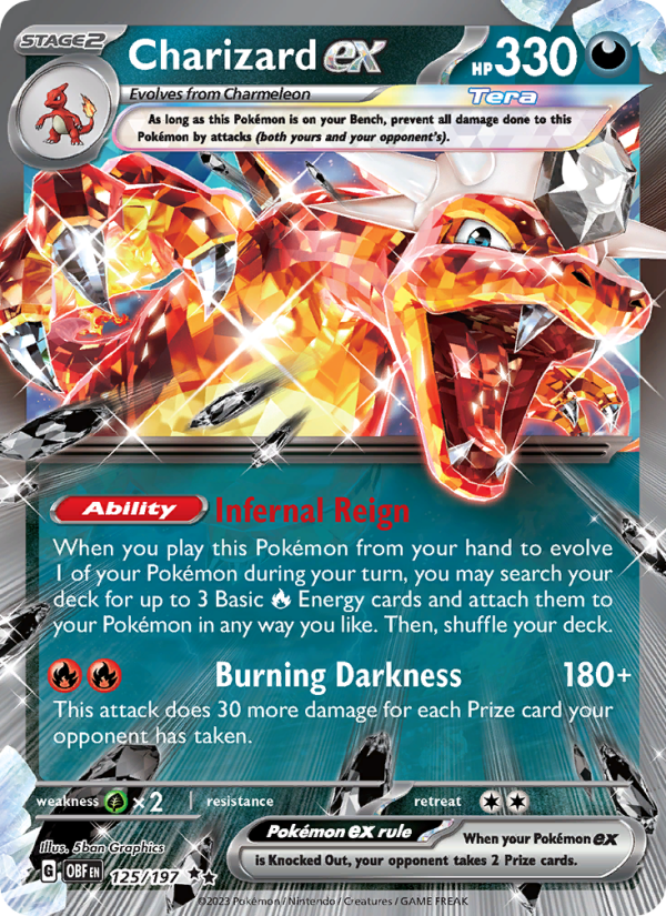 Charizard ex - Pokémon TCG Card