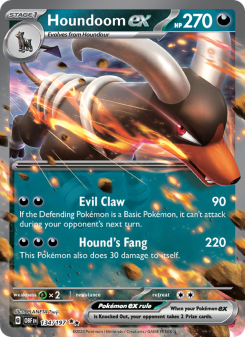 Houndoom ex - pokemon TCG Card