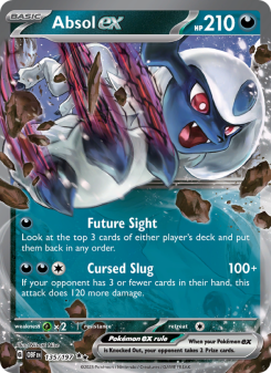 Absol ex - pokemon TCG Card