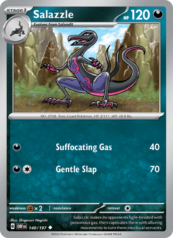 Salazzle - Pokémon TCG Card