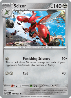 Scizor - pokemon TCG Card