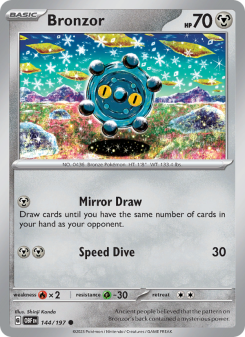Bronzor - pokemon TCG Card
