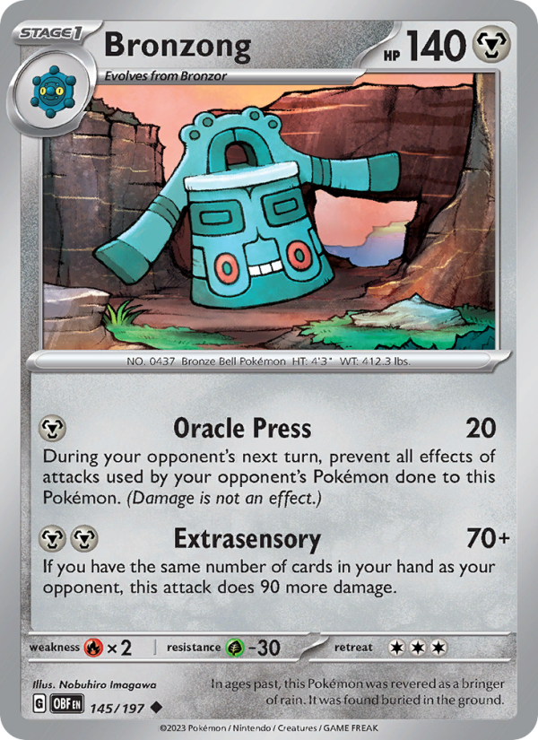 Bronzong - Pokémon TCG Card