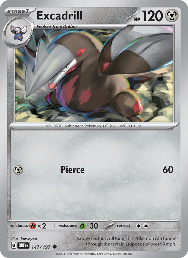 Excadrill - Pokémon TCG Card