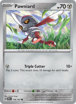 Pawniard - pokemon TCG Card
