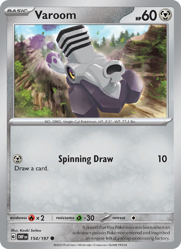 Varoom - Pokémon TCG Card