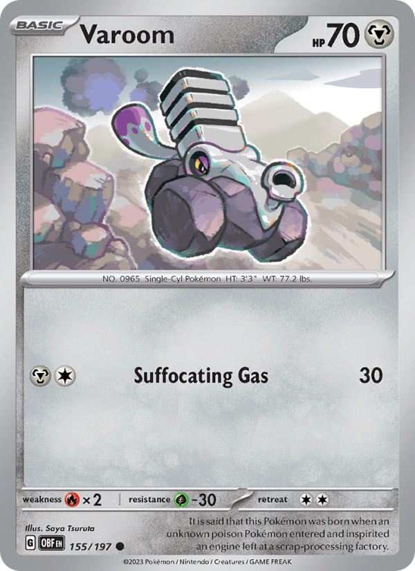 Varoom - Pokémon TCG Card