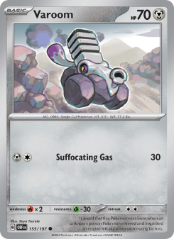Varoom - pokemon TCG Card