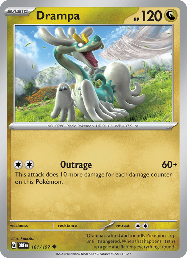 Drampa - Pokémon TCG Card