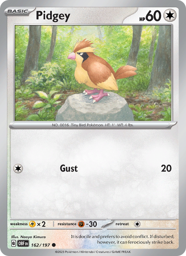 Pidgey - Pokémon TCG Card