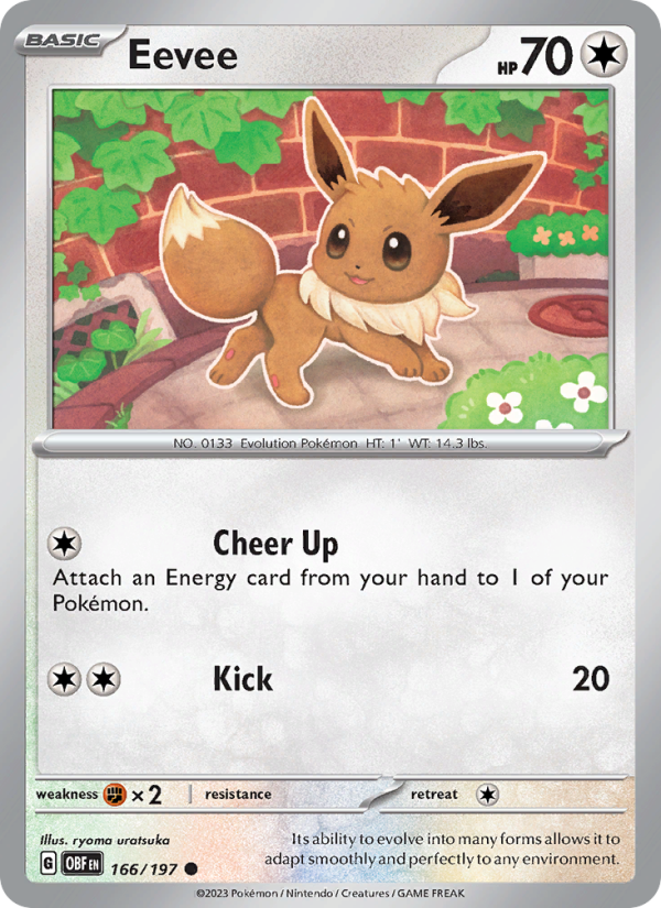 Eevee - Pokémon TCG Card