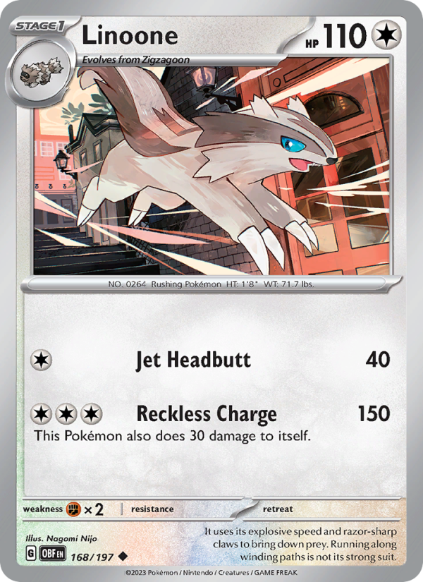 Linoone - Pokémon TCG Card