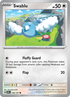 Swablu - pokemon TCG Card