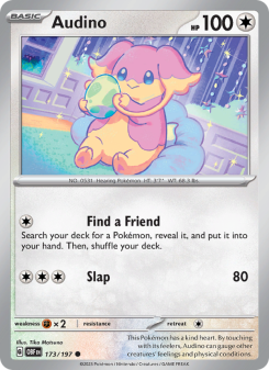 Audino - pokemon TCG Card