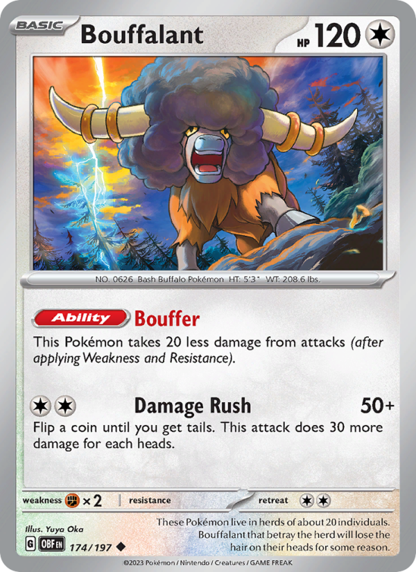 Bouffalant - Pokémon TCG Card