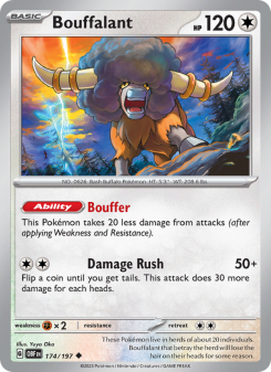 Bouffalant - pokemon TCG Card