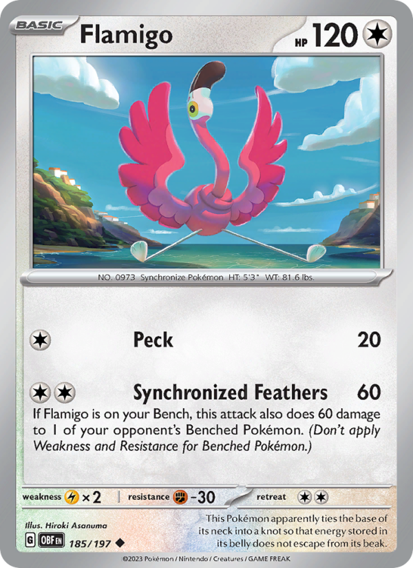 Flamigo - Pokémon TCG Card