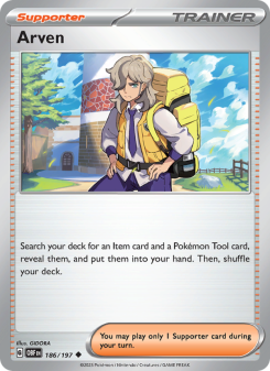 Arven - pokemon TCG Card