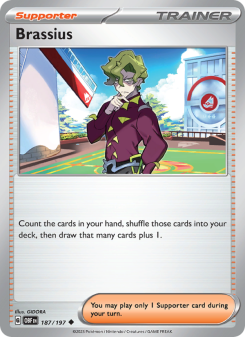 Brassius - pokemon TCG Card