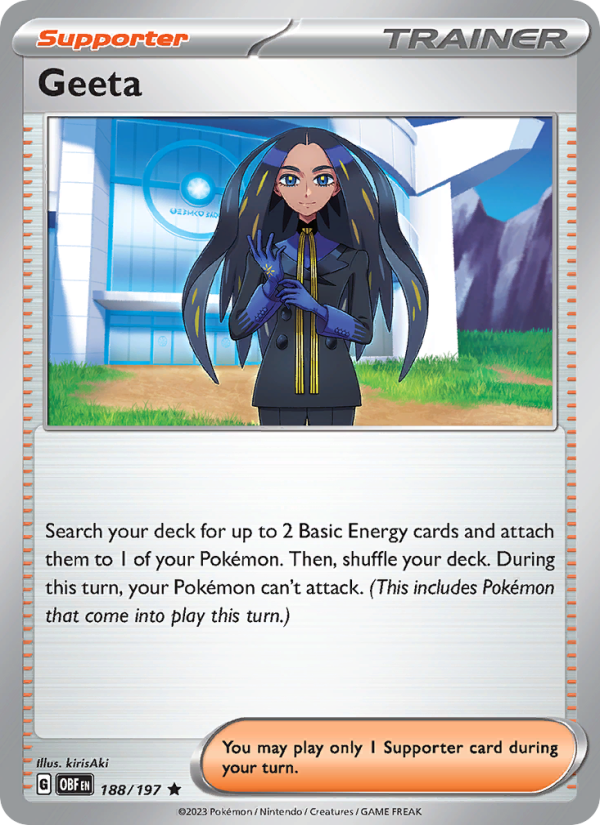 Geeta - Pokémon TCG Card