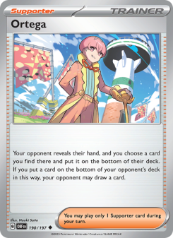 Ortega - pokemon TCG Card