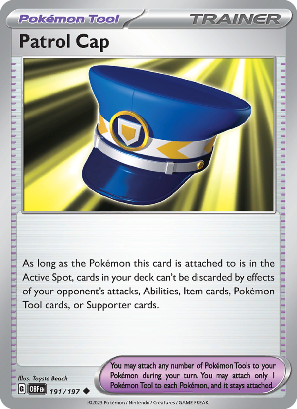Patrol Cap - Pokémon TCG Card