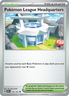 Pokémon League Headquarters - pokemon TCG Card