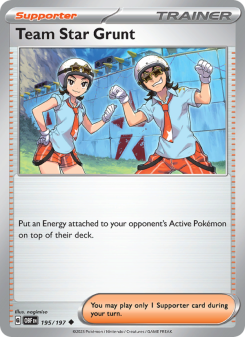 Team Star Grunt - pokemon TCG Card