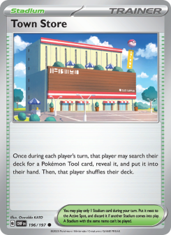 Town Store - pokemon TCG Card