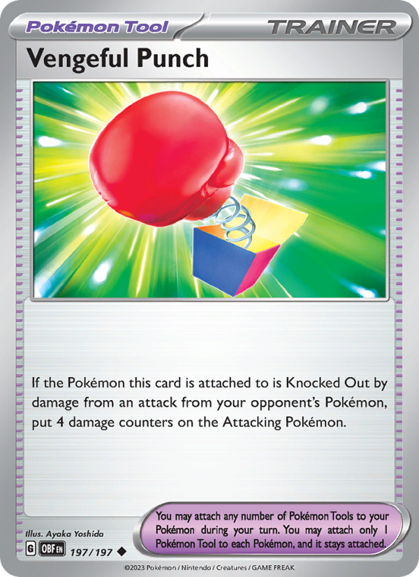 Vengeful Punch - Pokémon TCG Card