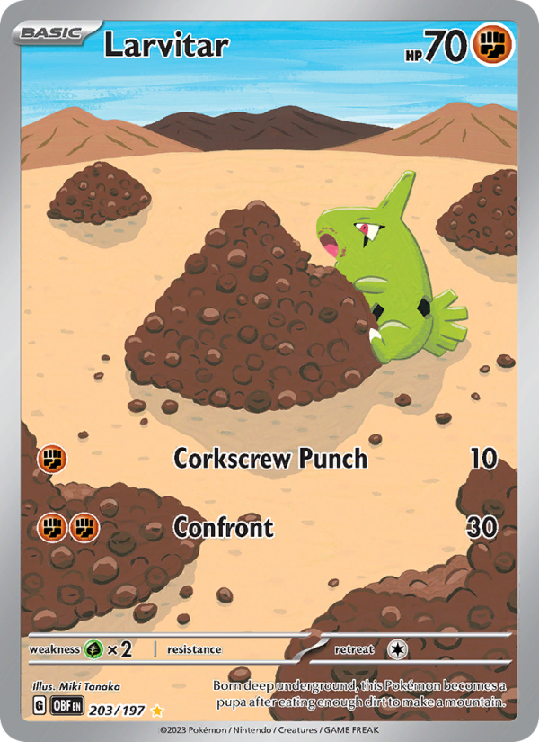 Larvitar - Pokémon TCG Card