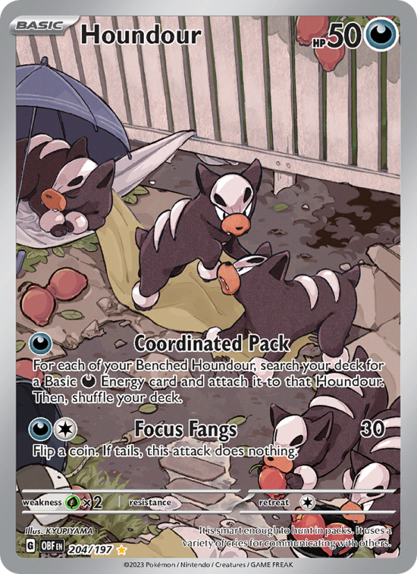 Houndour - Pokémon TCG Card