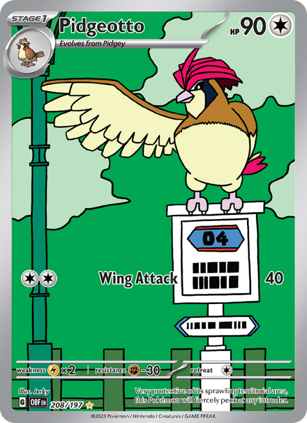 Pidgeotto - Pokémon TCG Card