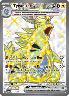 Tyranitar ex - pokemon TCG Card