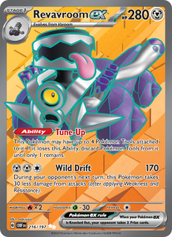 Revavroom ex - pokemon TCG Card