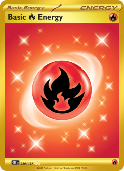 Basic Fire Energy - pokemon TCG Card