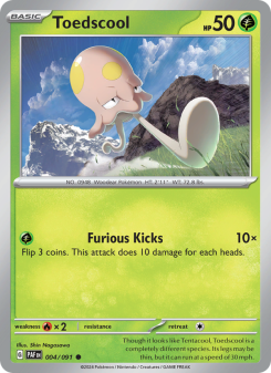 Toedscool - pokemon TCG Card