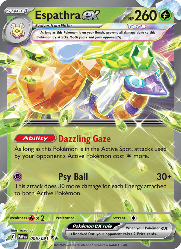 Espathra ex - Pokémon TCG Card