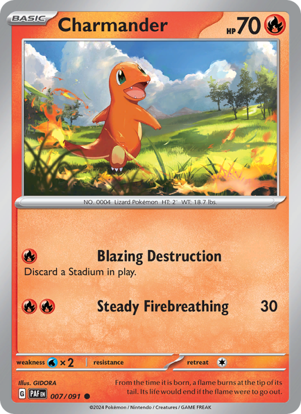 Charmander - Pokémon TCG Card
