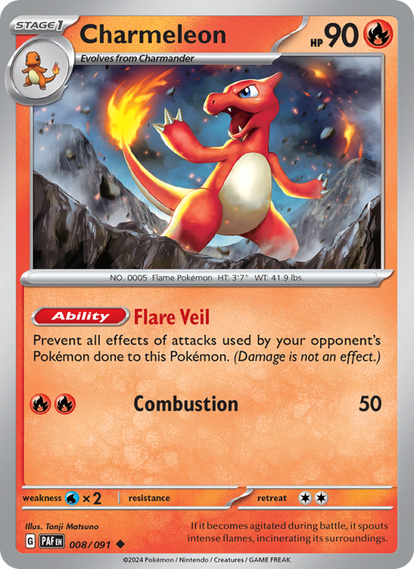 Charmeleon - Pokémon TCG Card