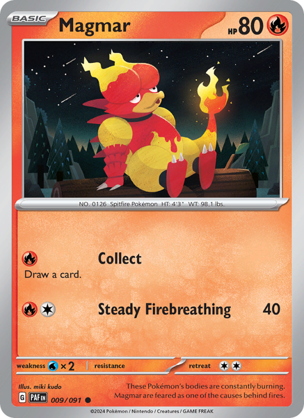 Magmar - Pokémon TCG Card