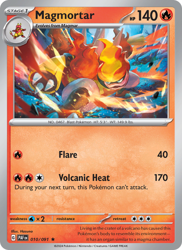 Magmortar - Pokémon TCG Card